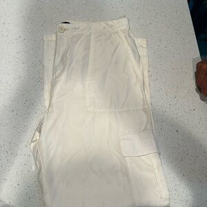 Cream Sophia cargo pants